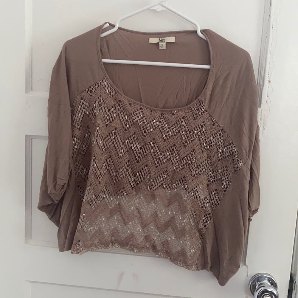 Taupe Blouse